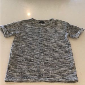 Black and white sweater Tee